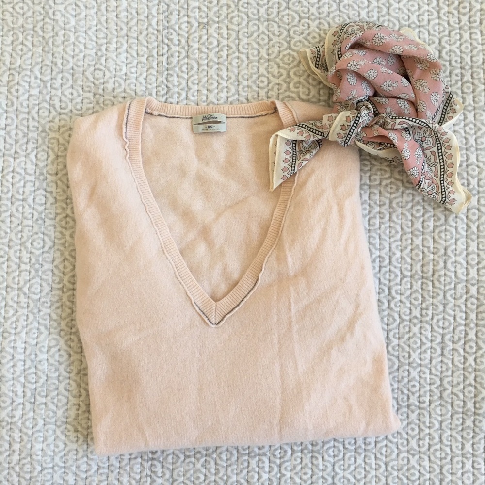 Madewell Wallace V-Neck Sweater